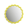 & klevering - Zigzagspiegel Ø 35 cm, geel
