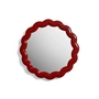 &klevering - Zigzag spiegel Ø40.5 burgundy