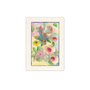Paper Collective - Bloemen Venster Poster, 30 x 40 cm