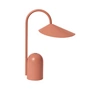 Ferm Living - Arum Oplaadbare LED tafellamp, sienna