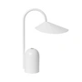 Ferm Living - Arum Oplaadbare LED tafellamp, wit