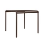 Ferm Living - Dapple Garden eettafel, 80 x 80 cm, pure chocolade
