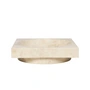 Ferm Living - Hew decoratieve kom, H 7 cm, travertin