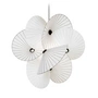 Moooi - Serpentine hanglamp 8, Large, wit / zwart