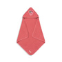 Konges Sløjd - Badstof handdoek met capuchon, flamingo roze