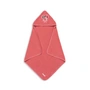 Konges Sløjd - Badstof handdoek met capuchon, flamingo roze