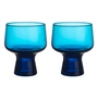 Iittala - Solare beker, 0,29 l, elektrisch blauw (set van 2)