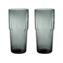 Iittala - Solare drinkglas, 0,39 l, staalgrijs (set van 2)