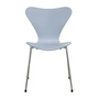 Fritz Hansen - Serie 7 stoel, niet bekleed, verchroomd / 7:14 AM blauw (Special Edition 2025)