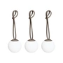 Fatboy - Bolleke Mini Hanglamp, taupe (set van 3)