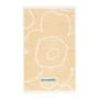 Marimekko - Piirto Unikko gastendoek, 30 x 50 cm, stro / gebroken wit