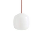 HAY - Buoy Glazen hanglamp, Ø 20 cm, roestrood