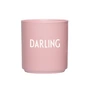 Design Letters - AJ Favourite Porseleinen mok, Darling / creools pink