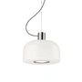 Flos - Bellhop S1 Glazen hanglamp, helder aluminium