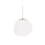 Tom Dixon - Melt Mini LED hanglamp, opaal / zilver