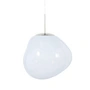 Tom Dixon - Melt LED hanglamp, opaal / zilver