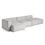 HAY - Mags Sofa 3-zits, Combinatie 5, Armleuning Links / Grijs (Hallingdal 116)