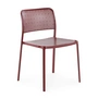Kartell - Audrey tuinstoel, bordeaux rood