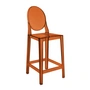 Kartell - One More barkruk, H 65 cm, barnsteen