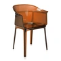Kartell - Papyrus fauteuil, barnsteen