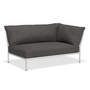HOUE - Level 2 Sofa, rechts, muted white / donkergrijs basic