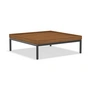 HOUE - LEVEL - LEVEL 2 Salontafel, 81 x 81 cm, bamboe / donkergrijs