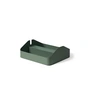 Pedestal - Power Tray dubbel, 25,5 x 27,5 cm, mosgroen