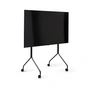 Pedestal - Moon Rollin' Tall TV-standaard, 44 - 70 inch, houtskool