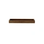 Andersen Furniture - Wandplank 10, 32 x 12 cm, donker gebeitst essenhout