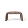 nanimarquina - Opgevouwen bank, medium, 97 x 45 cm, grijsbruin