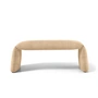 nanimarquina - Opgevouwen bank, groot, 120 x 45 cm, beige