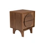 Zuiver - Groove Nachtkastje, walnoot