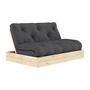 Karup Design - Flip bed, 140 x 200 cm, natuurlijk grenen / donkergrijs (734)