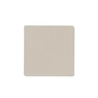 Lind DNA - Glazen onderzetter Square, Nupo oyster wit