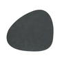 Lind DNA - Placemat Curve M, 31 x 35 cm, Hippo zwart-antraciet