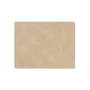 Lind DNA - Placemat Square M, 3 4. 5 x 2 6. 5 cm, Nupo zand