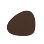 Lind DNA - Glasuntersetzer Curve , Serene roodbruin