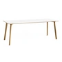 HAY - Copenhague Deux CPH210 2.0 Eettafel 200 x 75 cm, eiken gelakt / parelwit laminaat