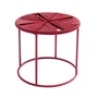 Acapulco Design - The Side Table, mesita, CDMX_3, bordeaux rood