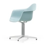 Vitra - Eames Plastic Armchair DAL RE, gepolijst / ijsgrijs (viltglijders basic donker)