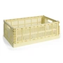 HAY - Colour Crate Mand L, 53 x 34,5 cm, lichtgeel, recycled