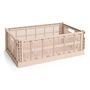 HAY - Colour Crate Mand L, 53 x 34,5 cm, powder, recycled