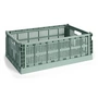 HAY - Colour Crate Mand L, 53 x 34,5 cm, saliegroen, recycled