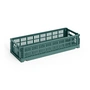 HAY - Kleur Kratmand Mini Oblong, donkergroen, gerecycled