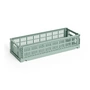 HAY - Colour Kratmand Mini Oblong, saliegroen, gerecycled