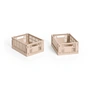HAY - Colour Crate Mand Mini, 17 x 13 cm, powder, recycled (set van 2)