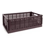 HAY - Colour Crate Mand XL, 68 x 42 cm, bordeaux, recycled