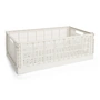 HAY - Colour Crate Mand XL, 68 x 42 cm, gebroken wit, recycled