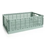 HAY - Colour Crate Mand XL, 68 x 42 cm, saliegroen, recycled