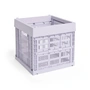 HAY - Colour Crate mand Cube, 29,5 x 29,5 cm, lavendel, gerecycled